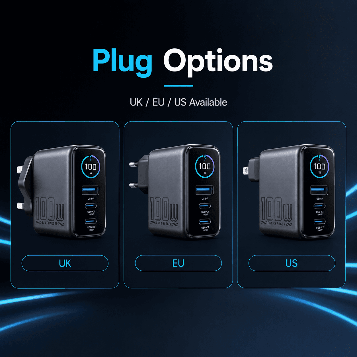 VT-PC-001 UK plug charger